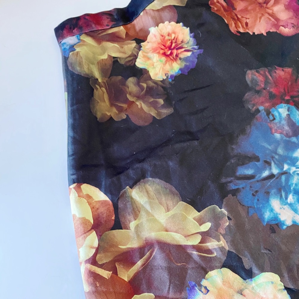 Floral Printed Skirt by Club Monaco